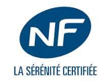logo nf la sérénite cerifiée
